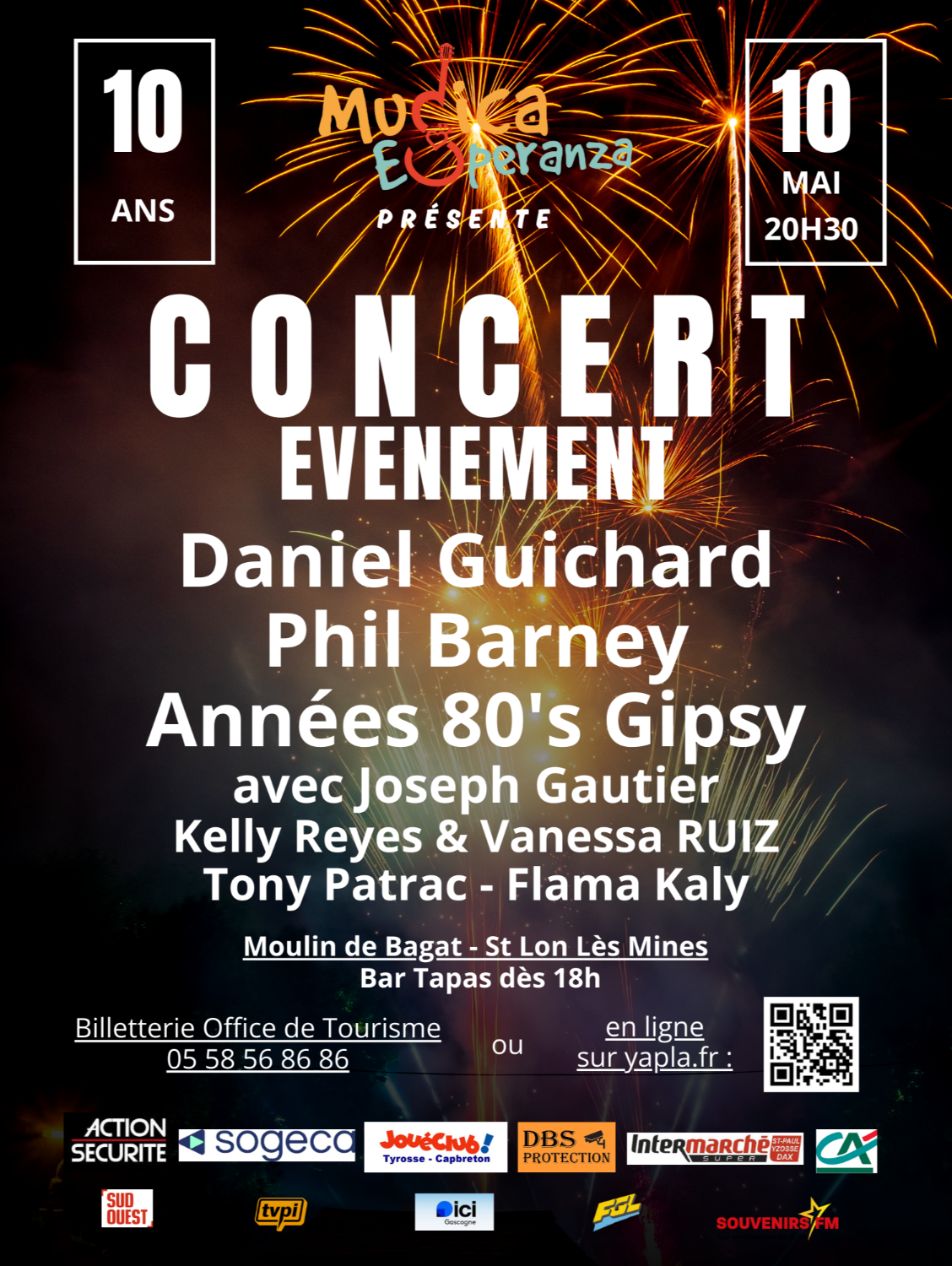 CONCERT ÉVÉNEMENT DES 10 ANS