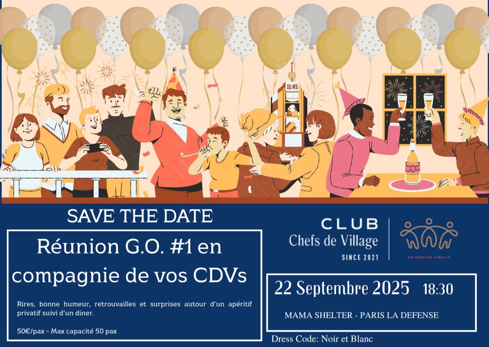 Réunion GO #1 Paris Septembre 2025