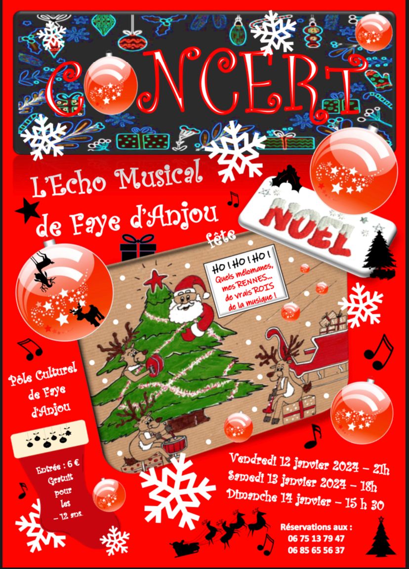 Concerts de L'Echo Musical de Faye d'Anjou 2024