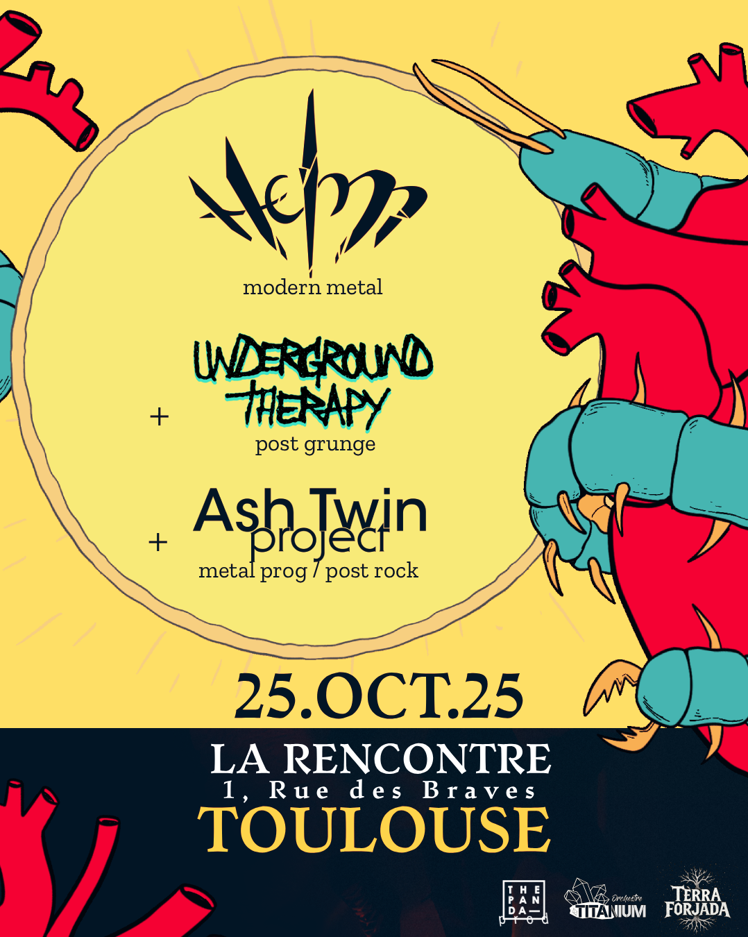 HELM // RELEASE PARTY - La Rencontre