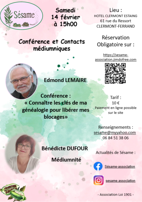 Évènement Sésame février 2026