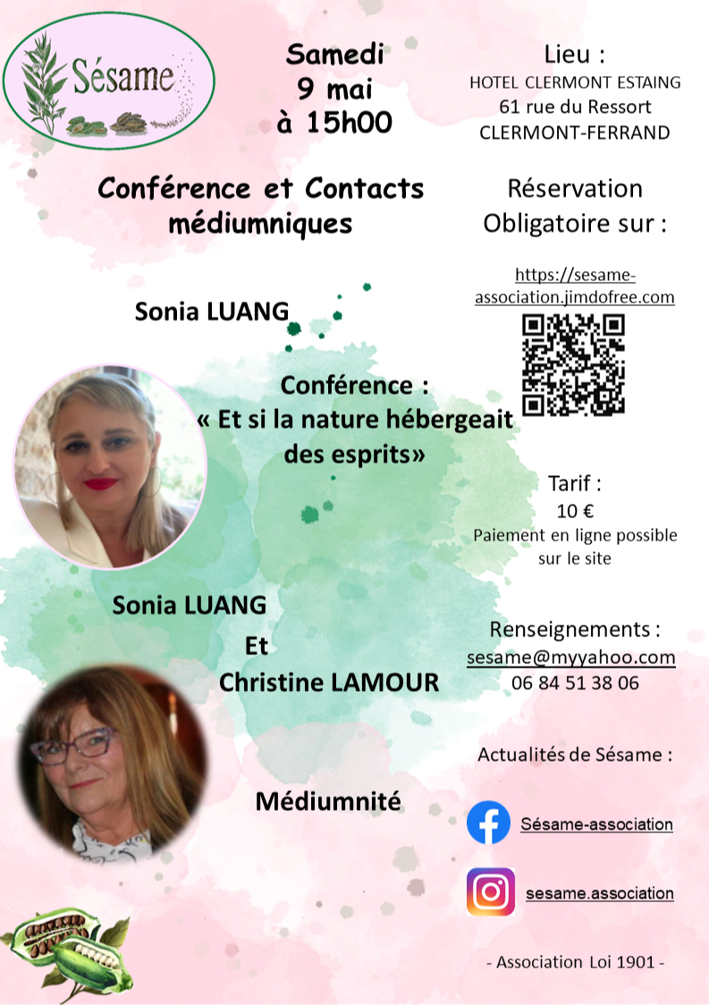 Événement Sésame mai 2026