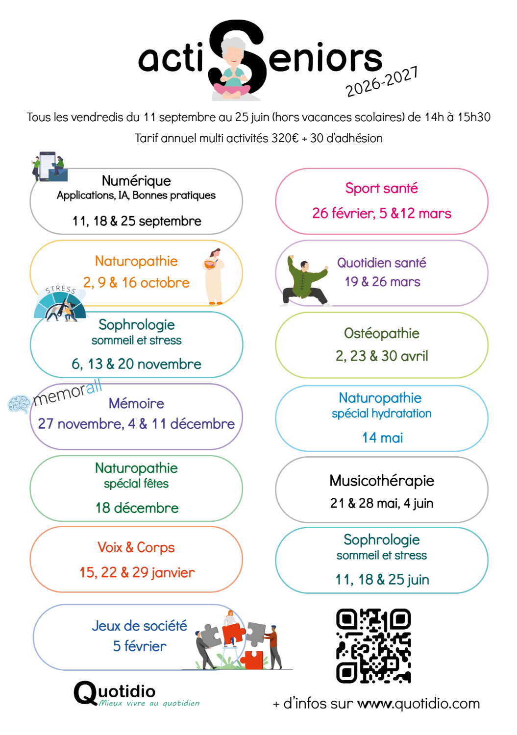 actiSeniors - Ateliers multi-activités
