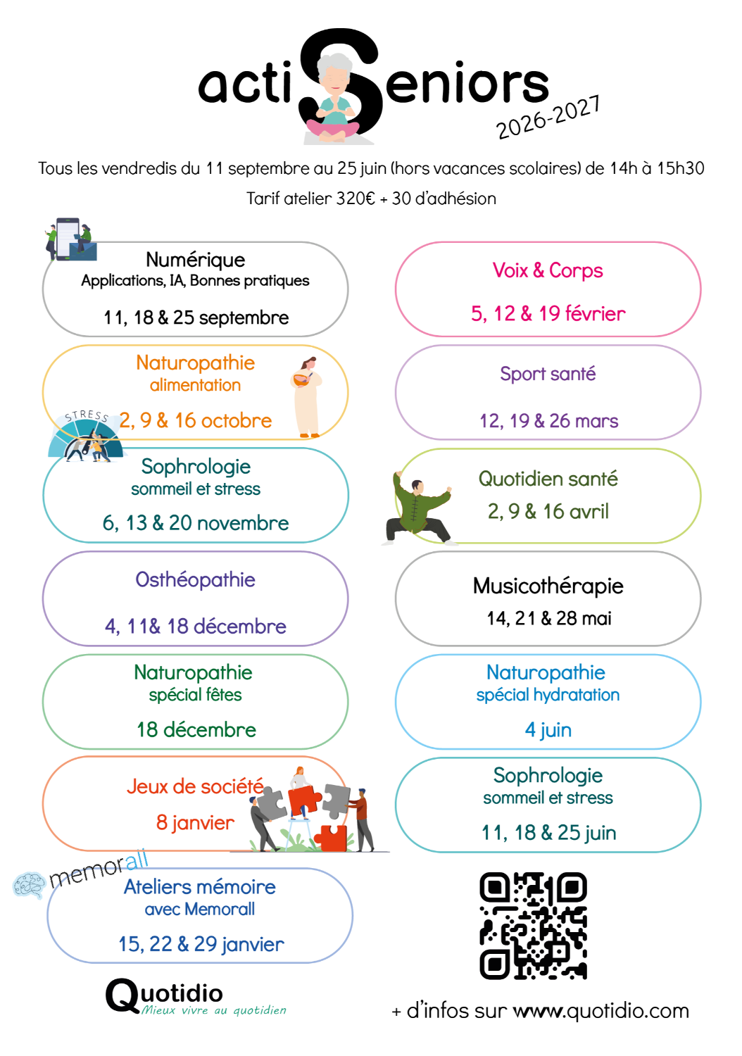 actiSeniors - Ateliers multi-activités