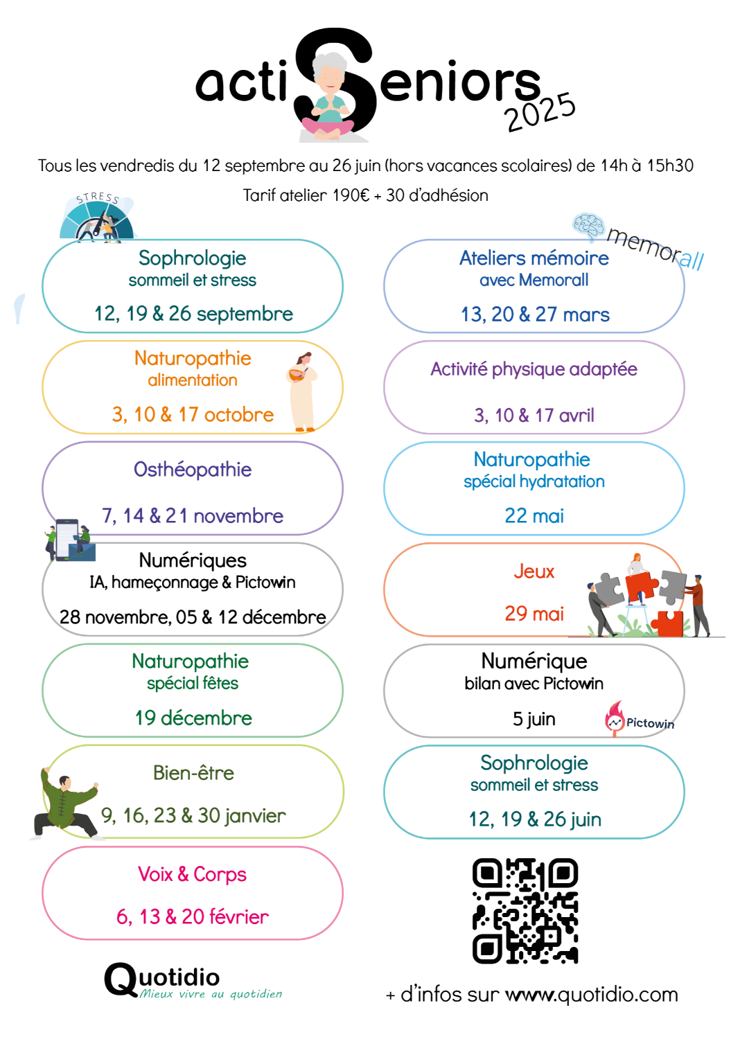 Ateliers seniors - actiSeniors