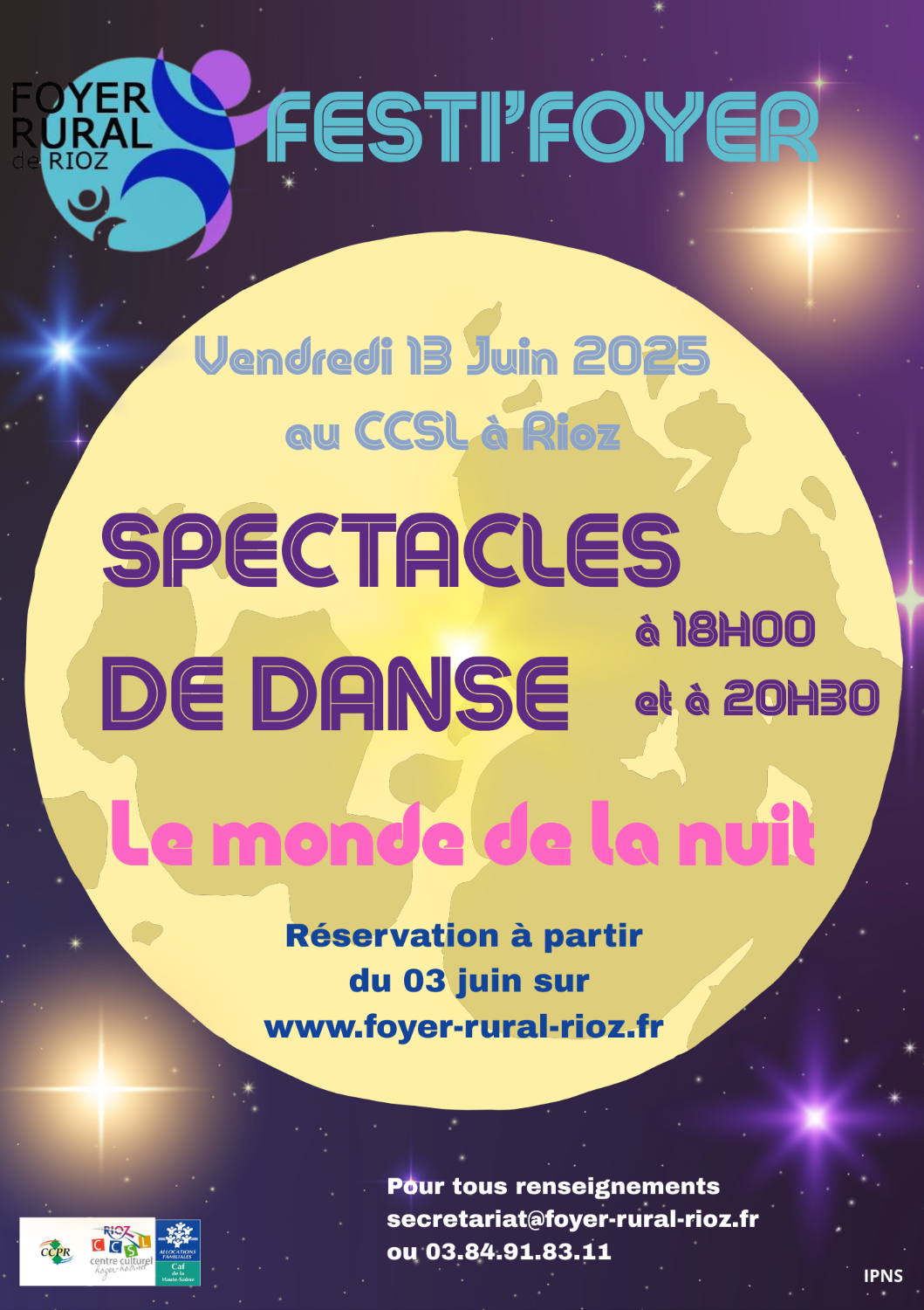 SPECTACLE DE DANSE 18 heures