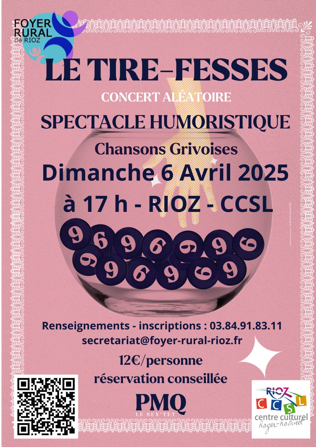 Spectacle humoristique Le Tire-fesses