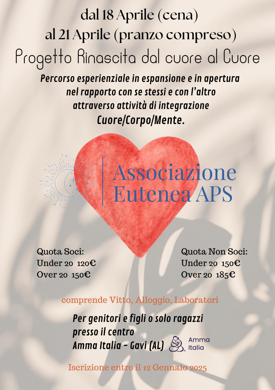 Progetto Rinascita dal Cuore al Cuore