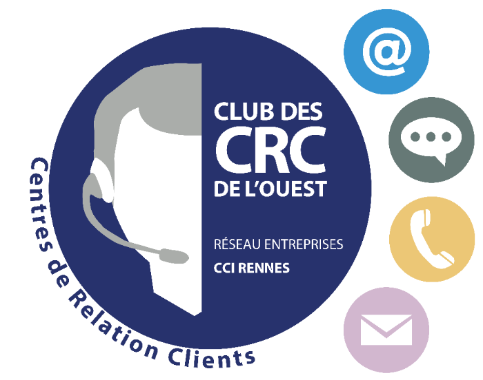 Logo Club des centres de relations clients de l'ouest (CRC 35)