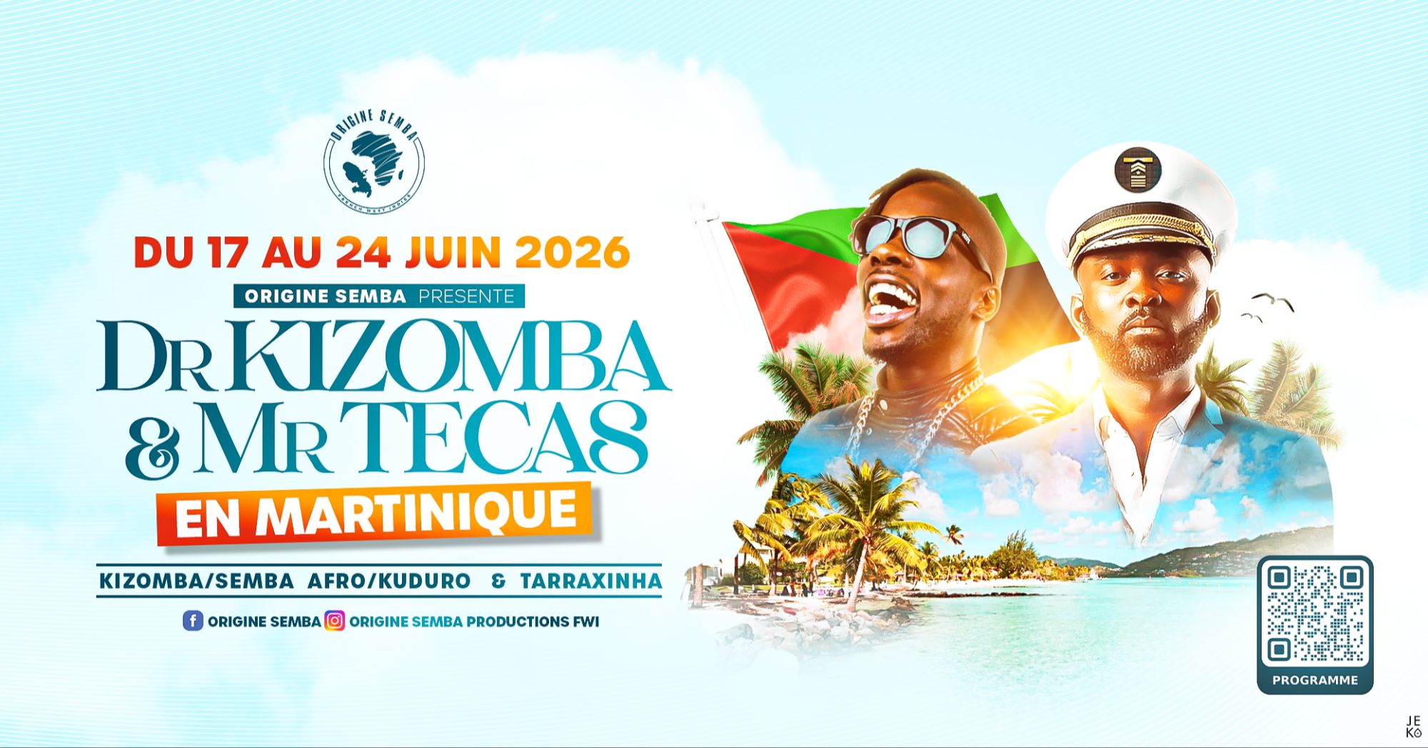 Dr Kizomba & Mr Tecas en Martinique