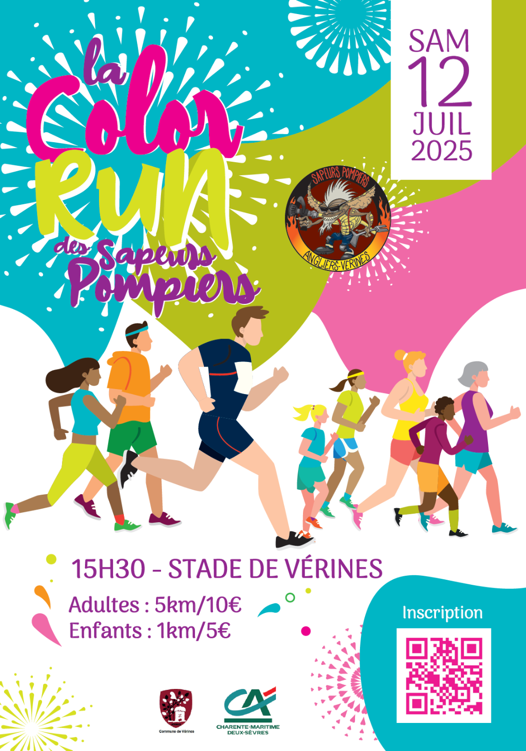 Run Color du Bal des Pompiers 2025