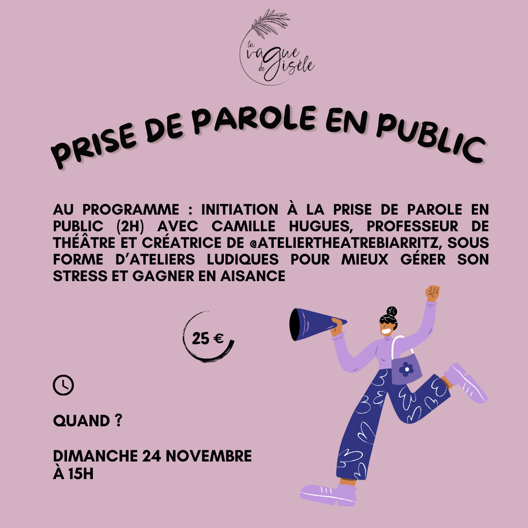 Initiation prise de parole en public