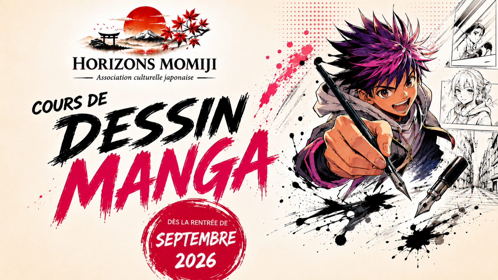 Cours de dessin manga