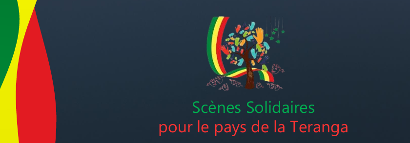 Logo Scènes Solidaires pour le Pays de la Teranga