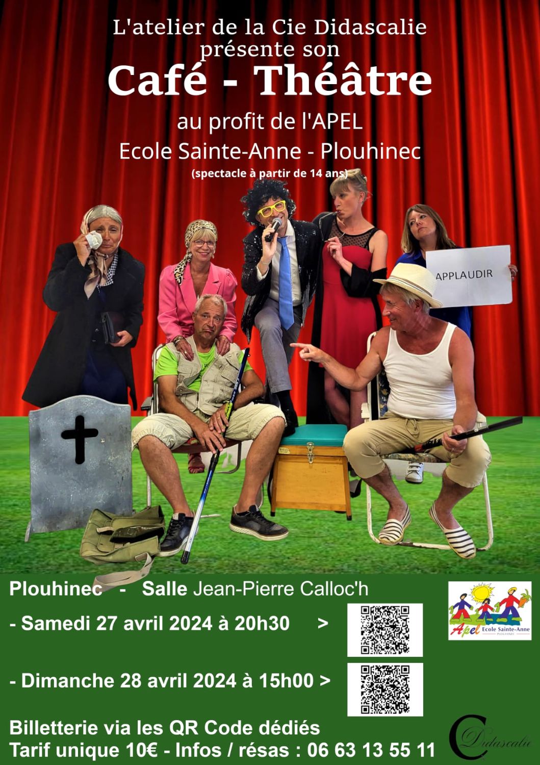 Café Théâtre Représentation du 28 avril 2024 à 15h00