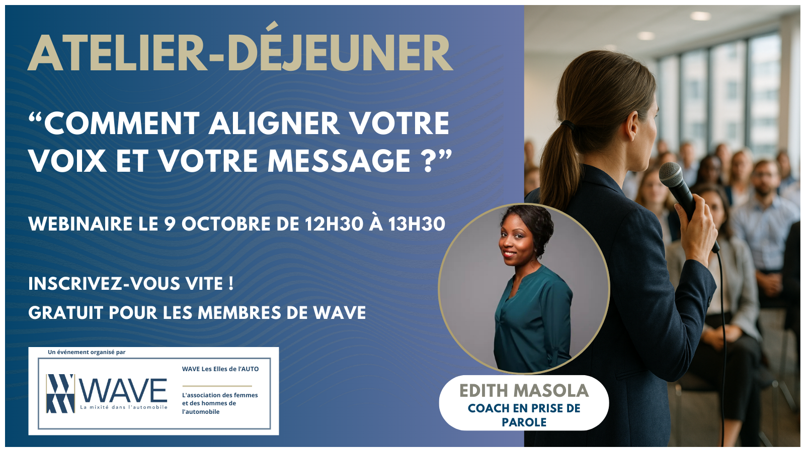 Atelier-déjeuner en ligne : 