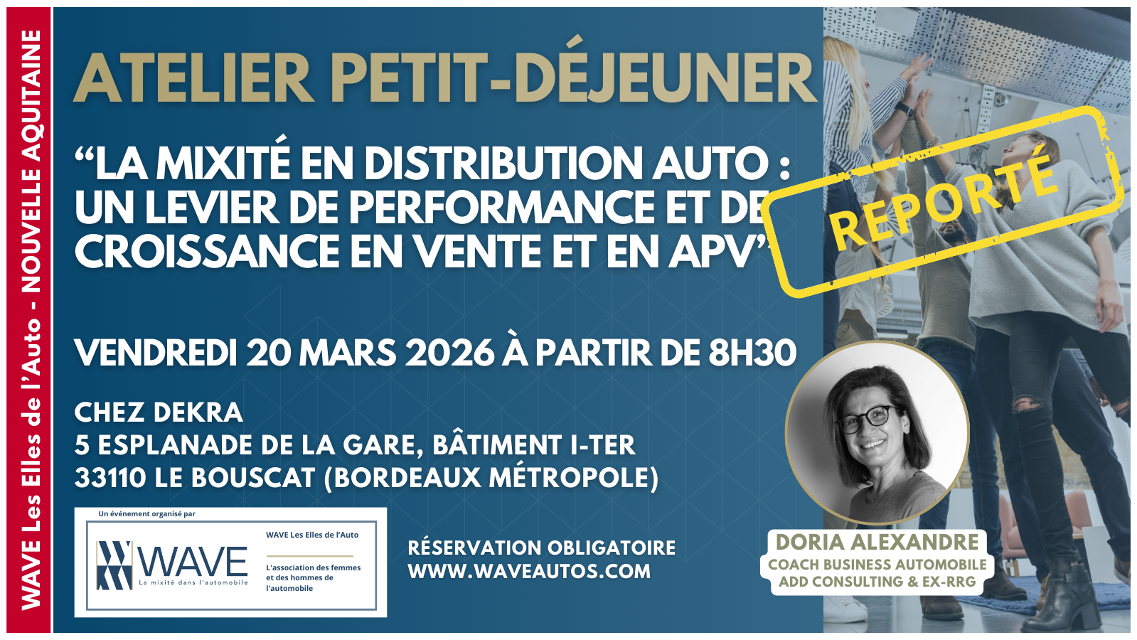 [REPORTÉ] Atelier petit-déjeuner : 