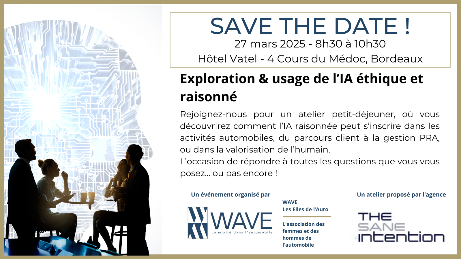 Atelier petit-déjeuner WAVE Bordeaux: 