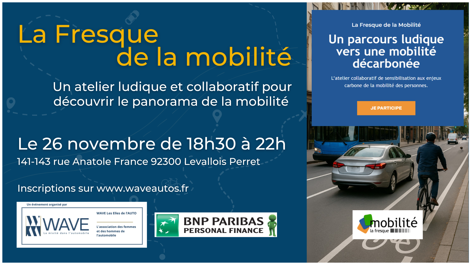 Atelier la Fresque de la mobilité