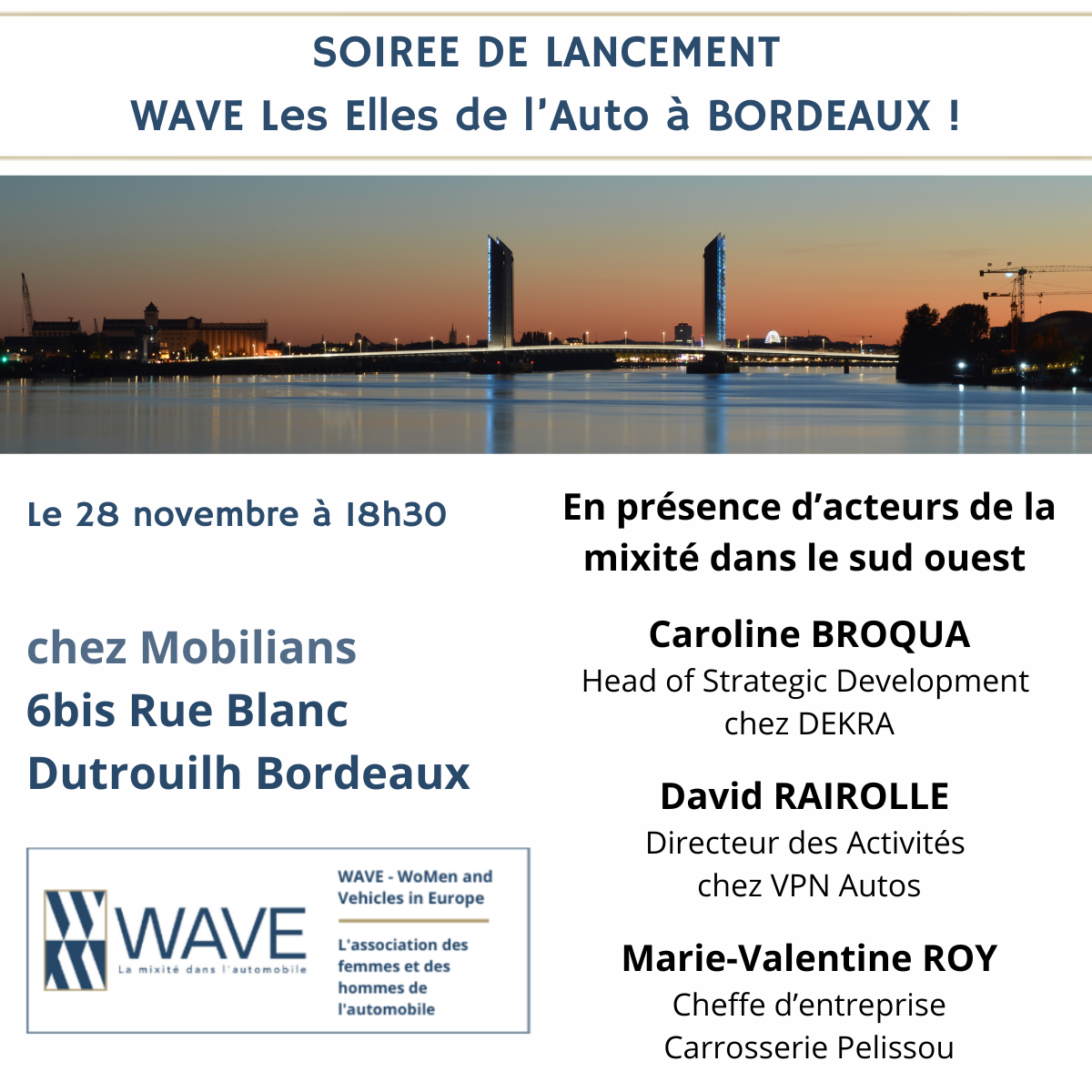 WAVE Les Elles de l'Auto Bordeaux