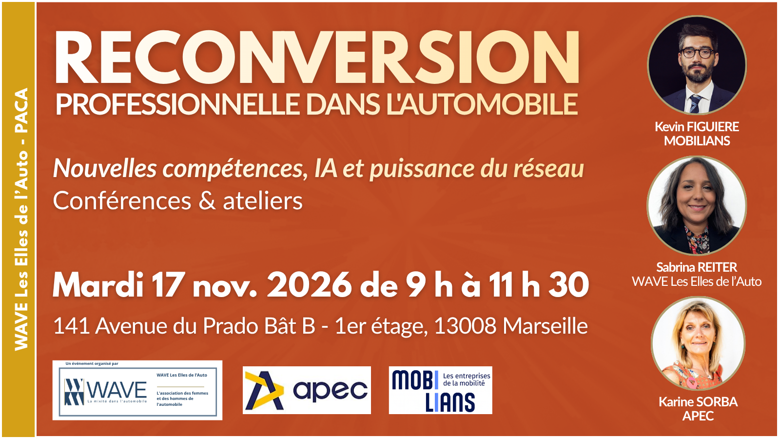 [PACA] Reconversion professionnelle dans l'automobile : nouvelles compétences, IA, réseau