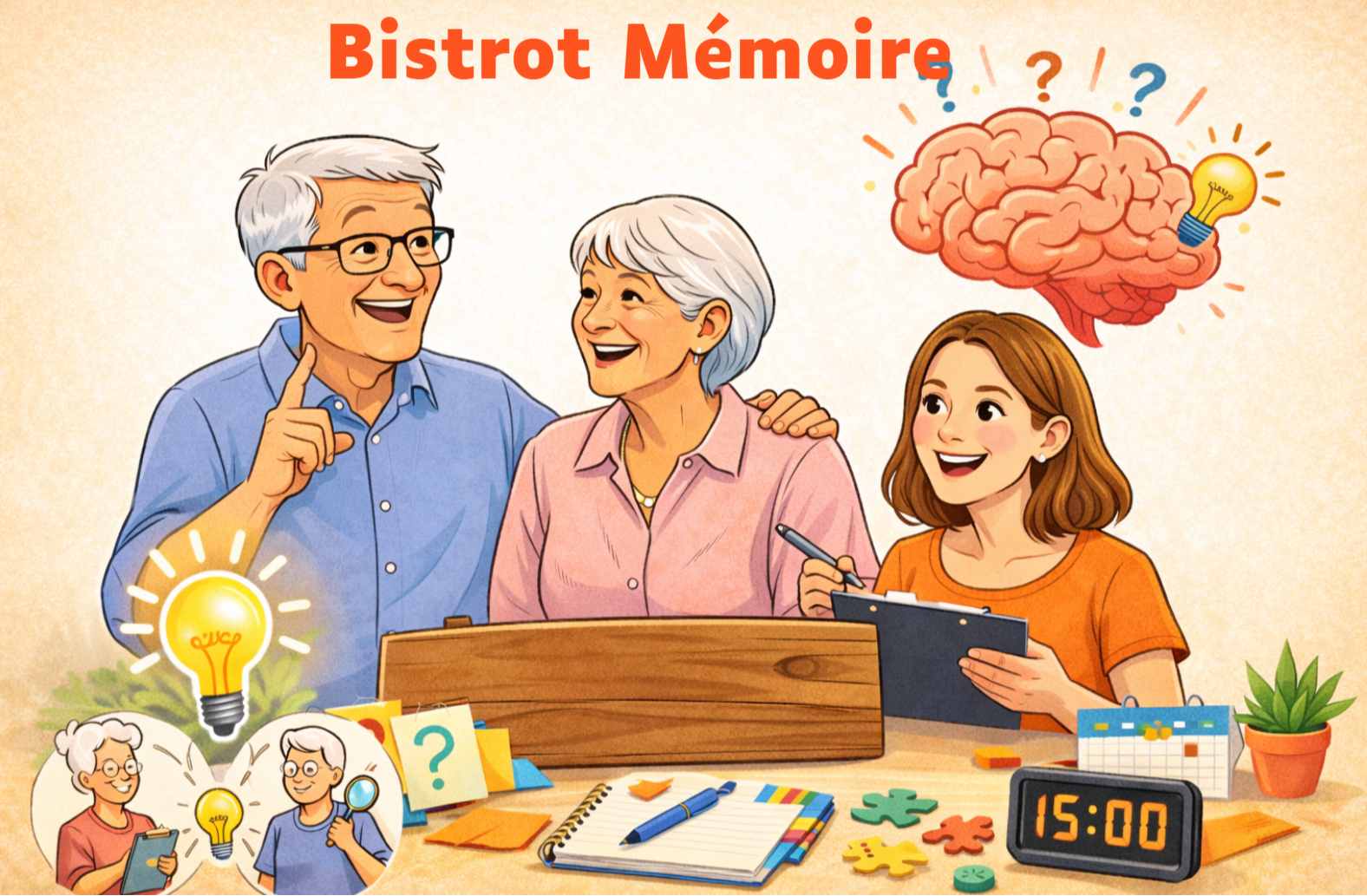 Bistrot Mémoire : Truc - Troc : partageons nos astuces pour ne pas oublier !