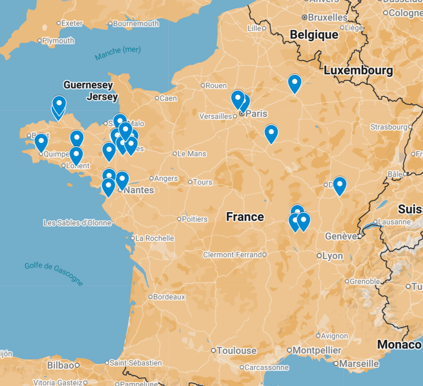 Les Bistrots Mémoire en France