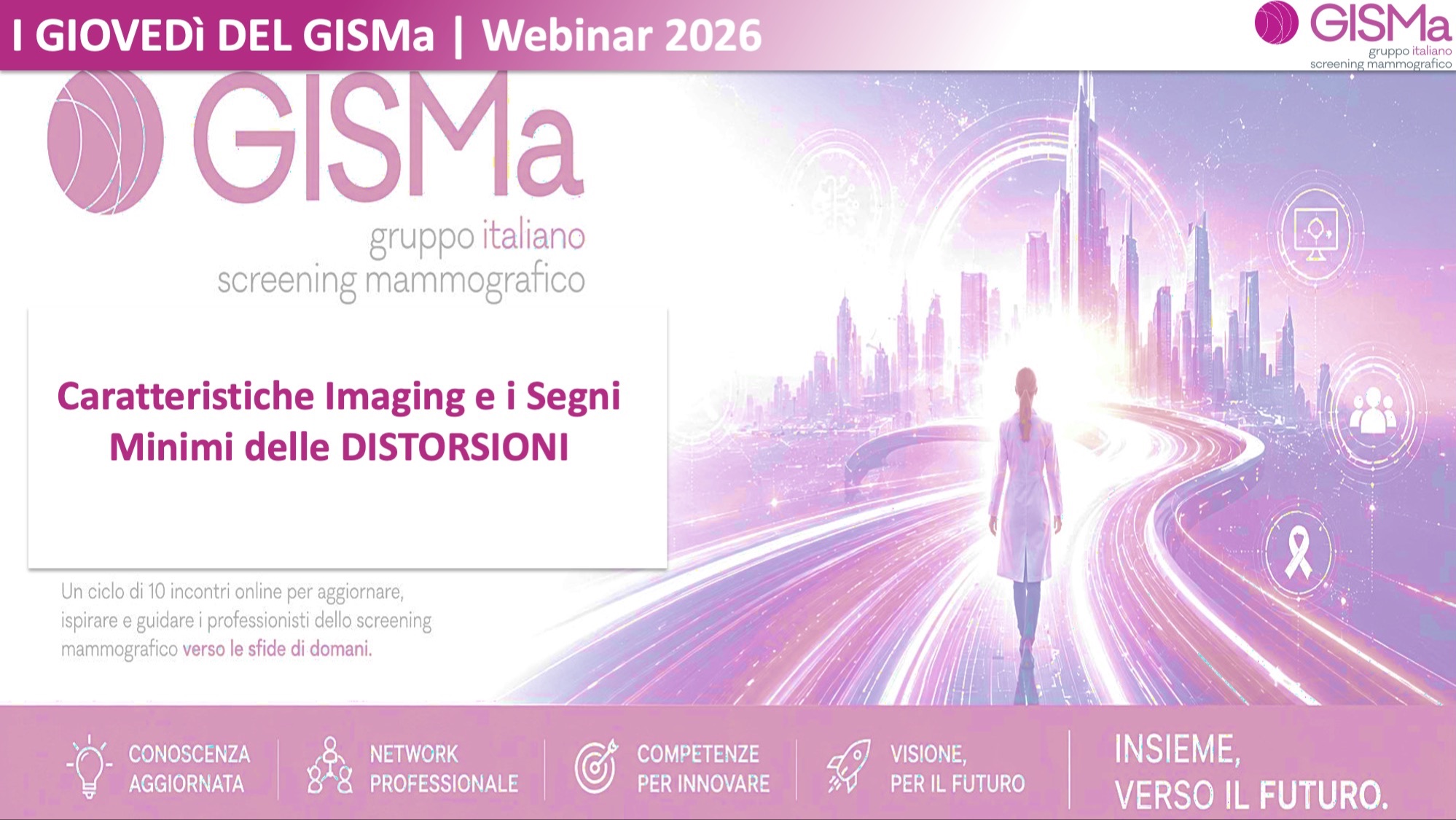 I Giovedì del GISMa | Caratteristiche Imaging e i Segni Minimi delle DISTORSIONI