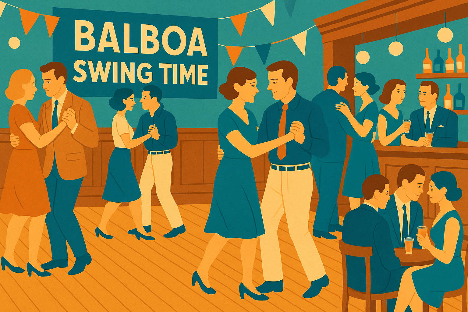 Soirée Balboa à Rennes - Initiation & Musiciens