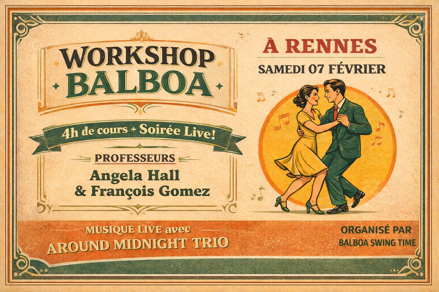 Logo BALBOA SWING TIME