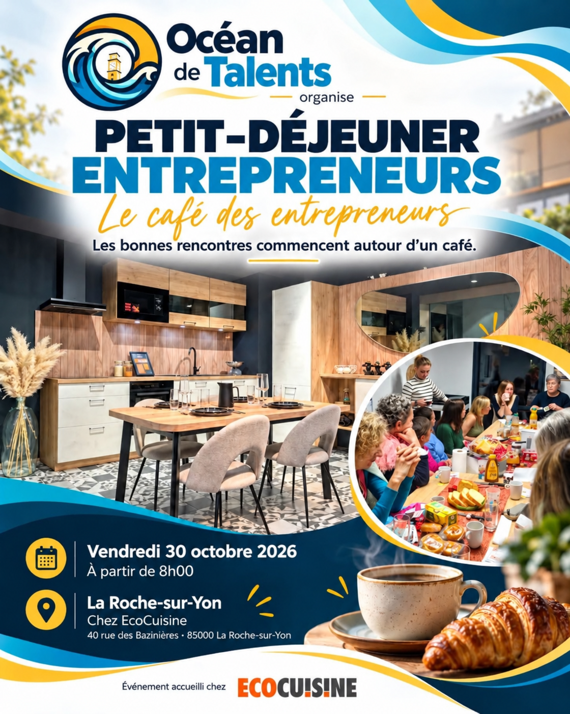 Petit déjeuner entrepreneurs