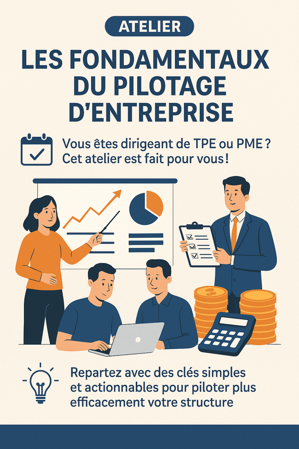 TPE/PME, les fondamentaux du pilotage d'entreprise