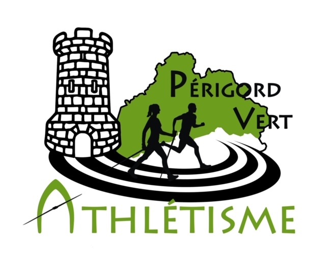 Logo Périgord vert athlétisme