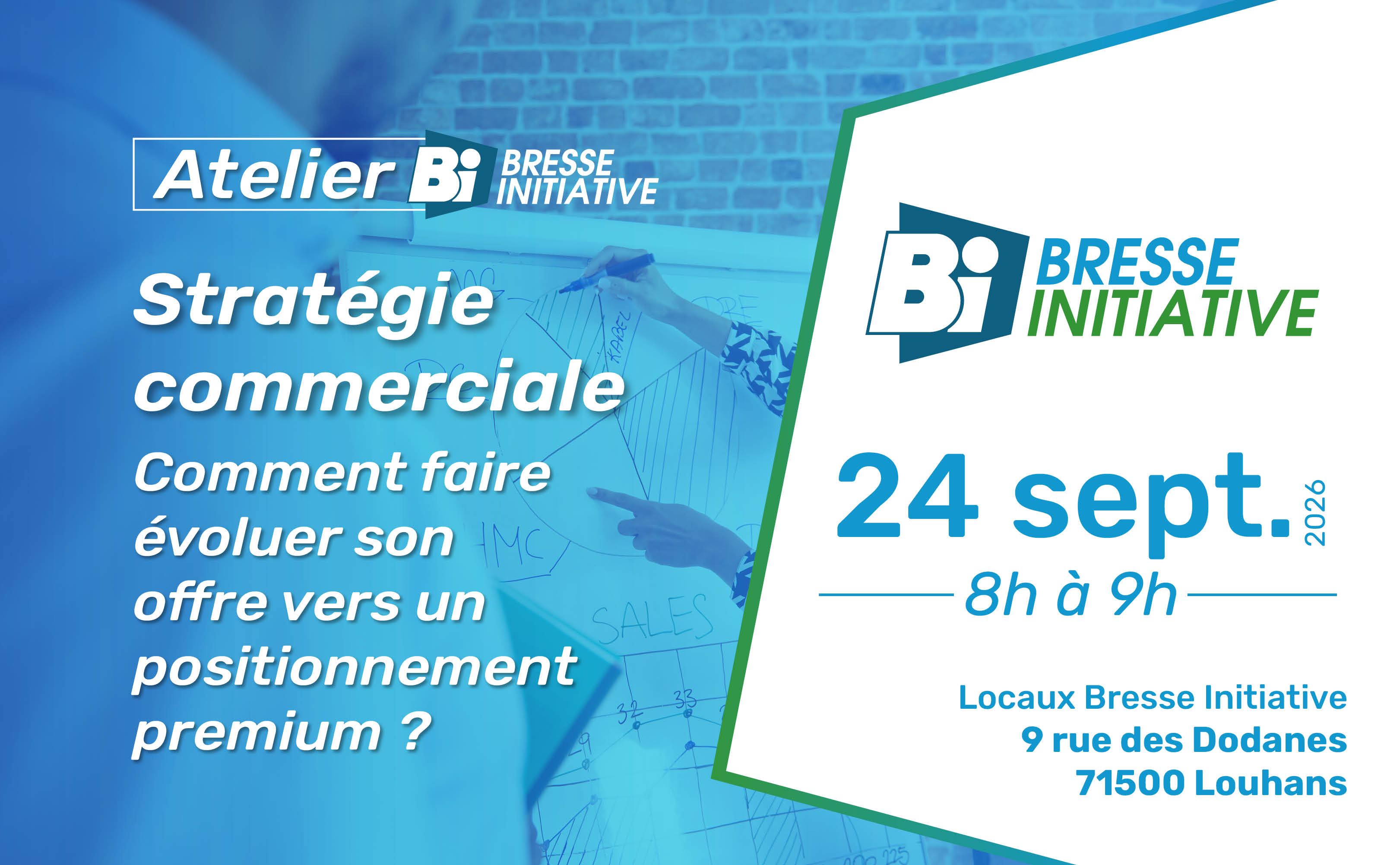 Atelier offre premium 24/09/2026