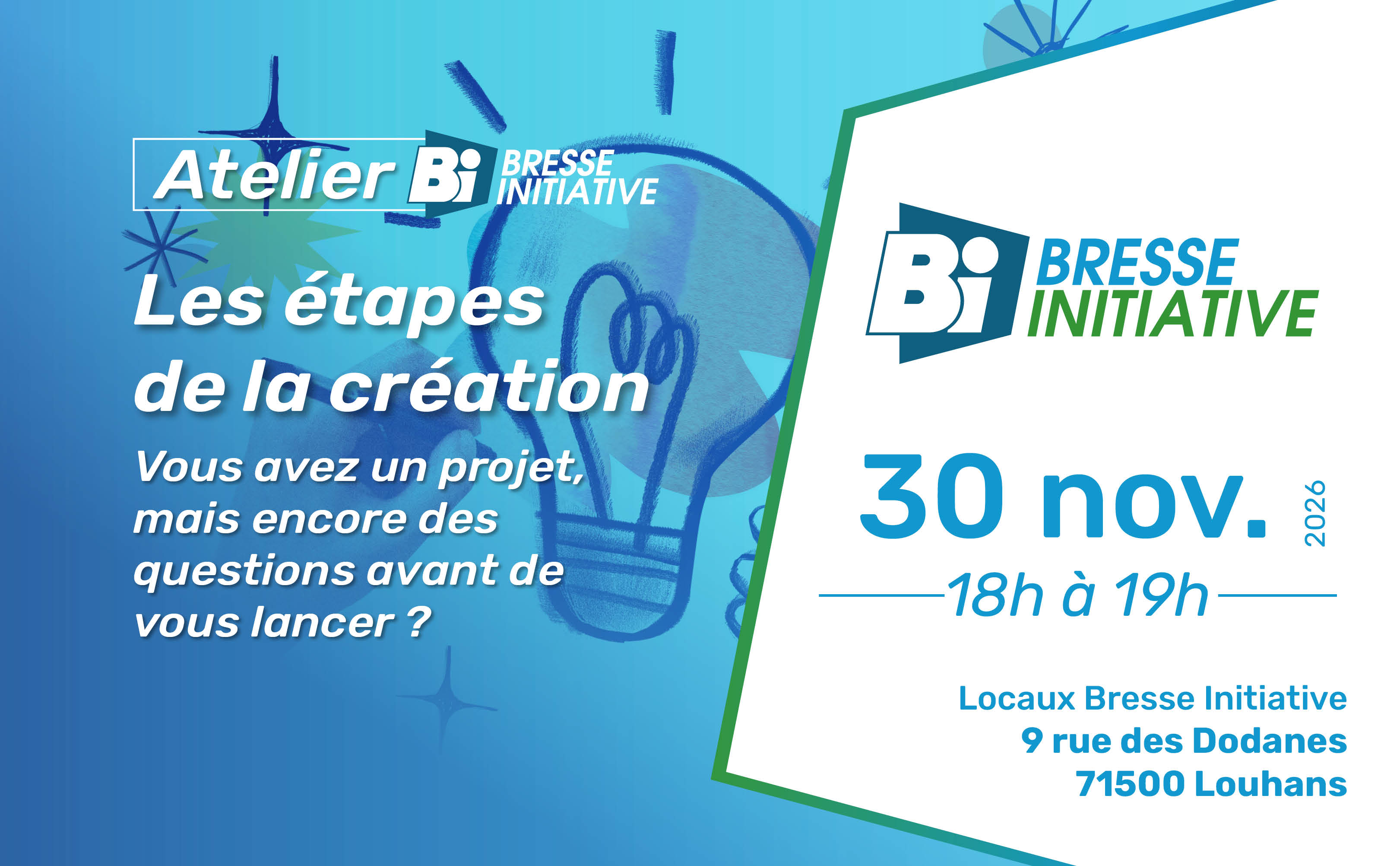 Atelier - Les étapes de la création