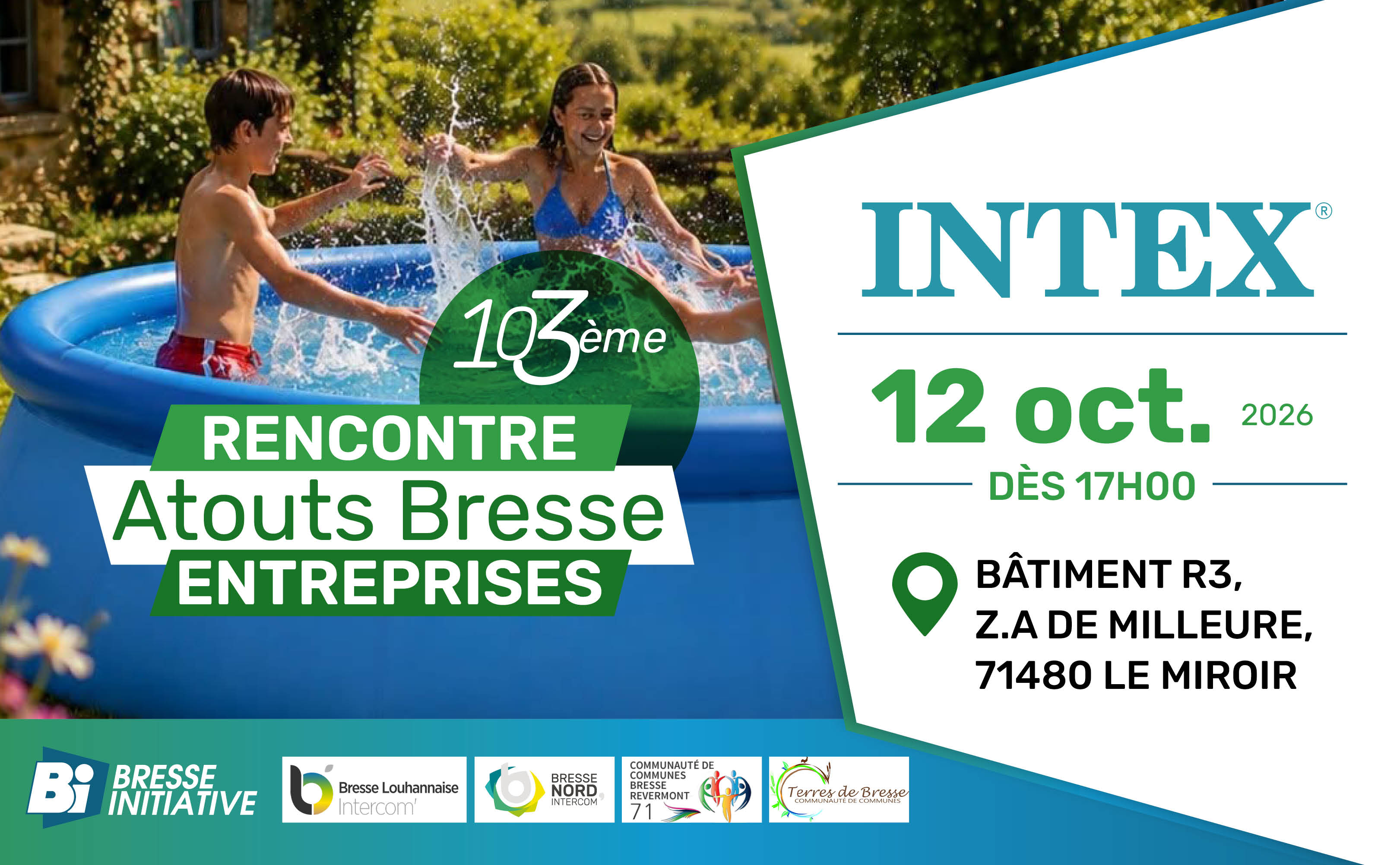 103e Rencontre Atouts Bresse Entreprises - Intex