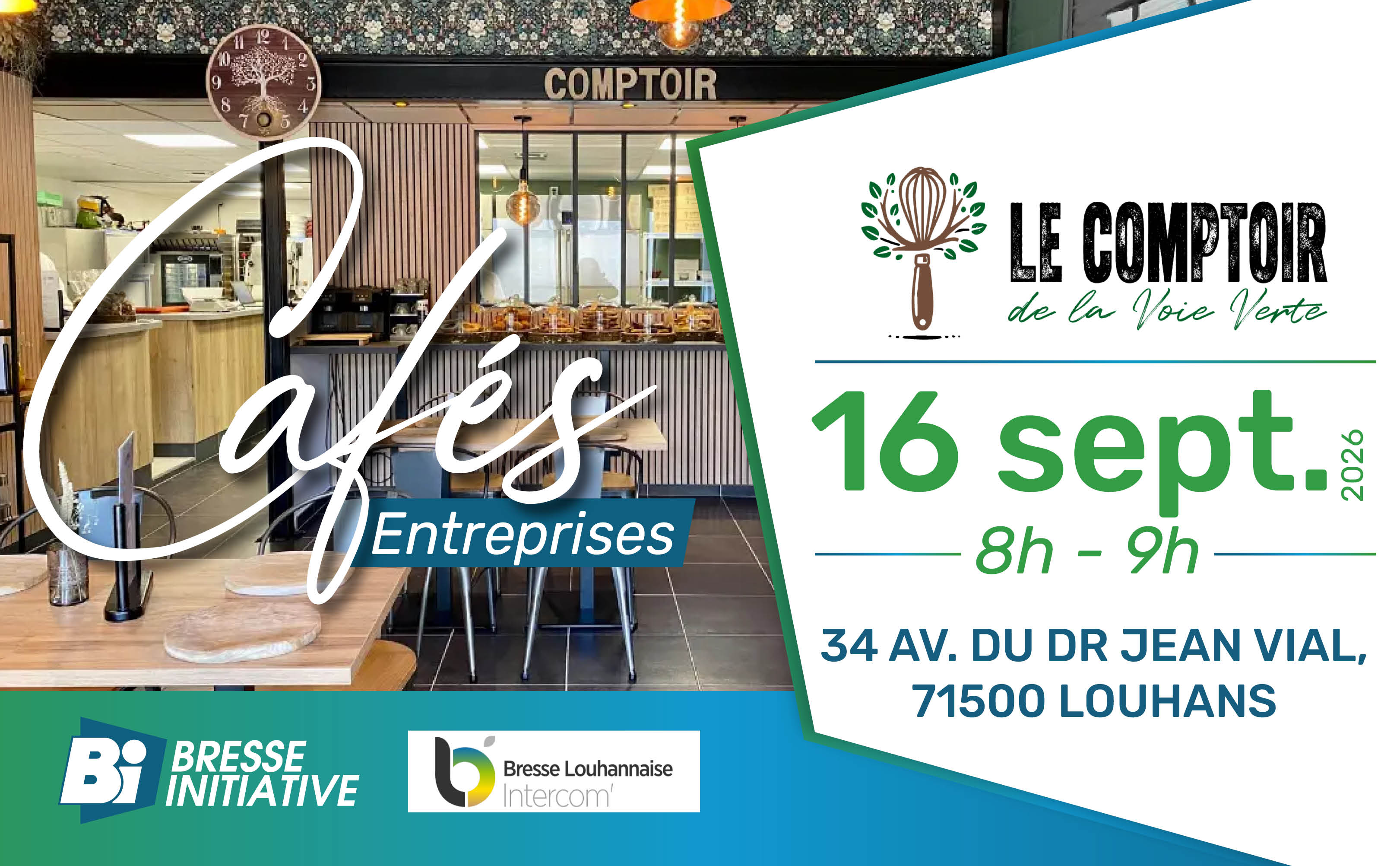 Café Entreprises - Le Comptoir de la voie verte
