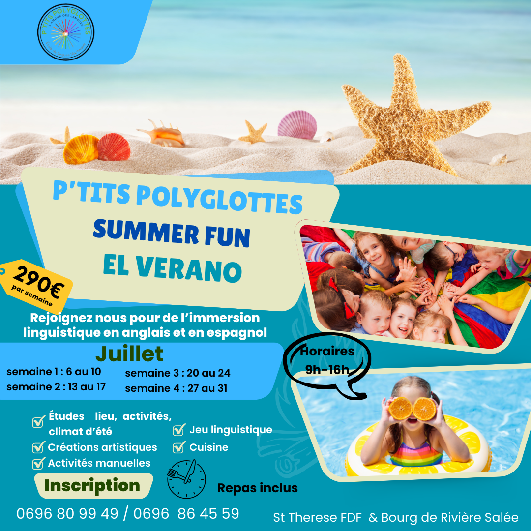 FDF- Stage Juillet 26 Summer Fun / El verano