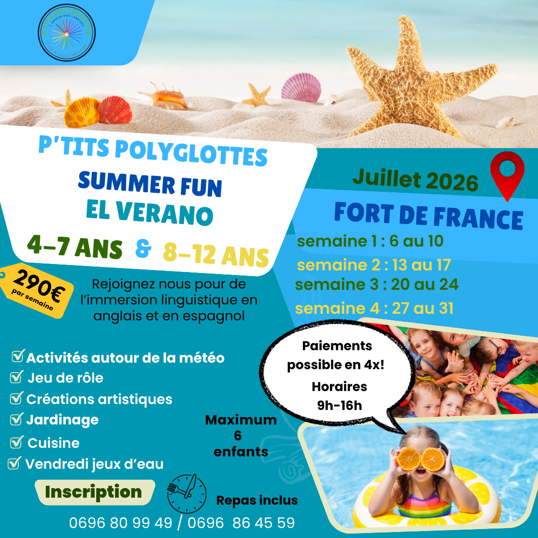 FDF- Stage Juillet 26 Summer Fun / El verano