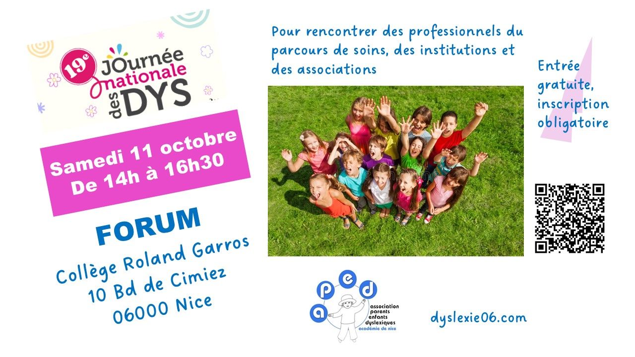 FORUM DE LA JOURNEE NATIONALE DES DYS