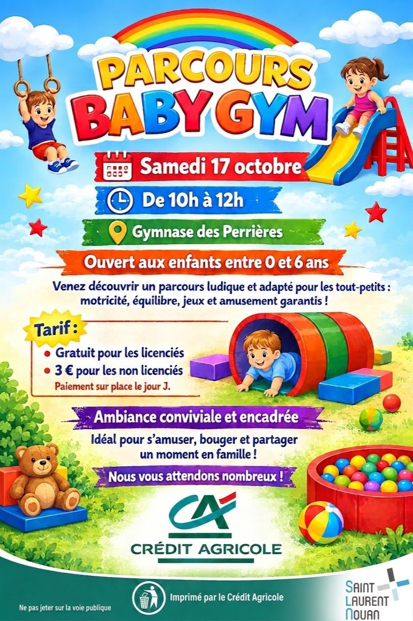 Parcours BabyGym 17/10