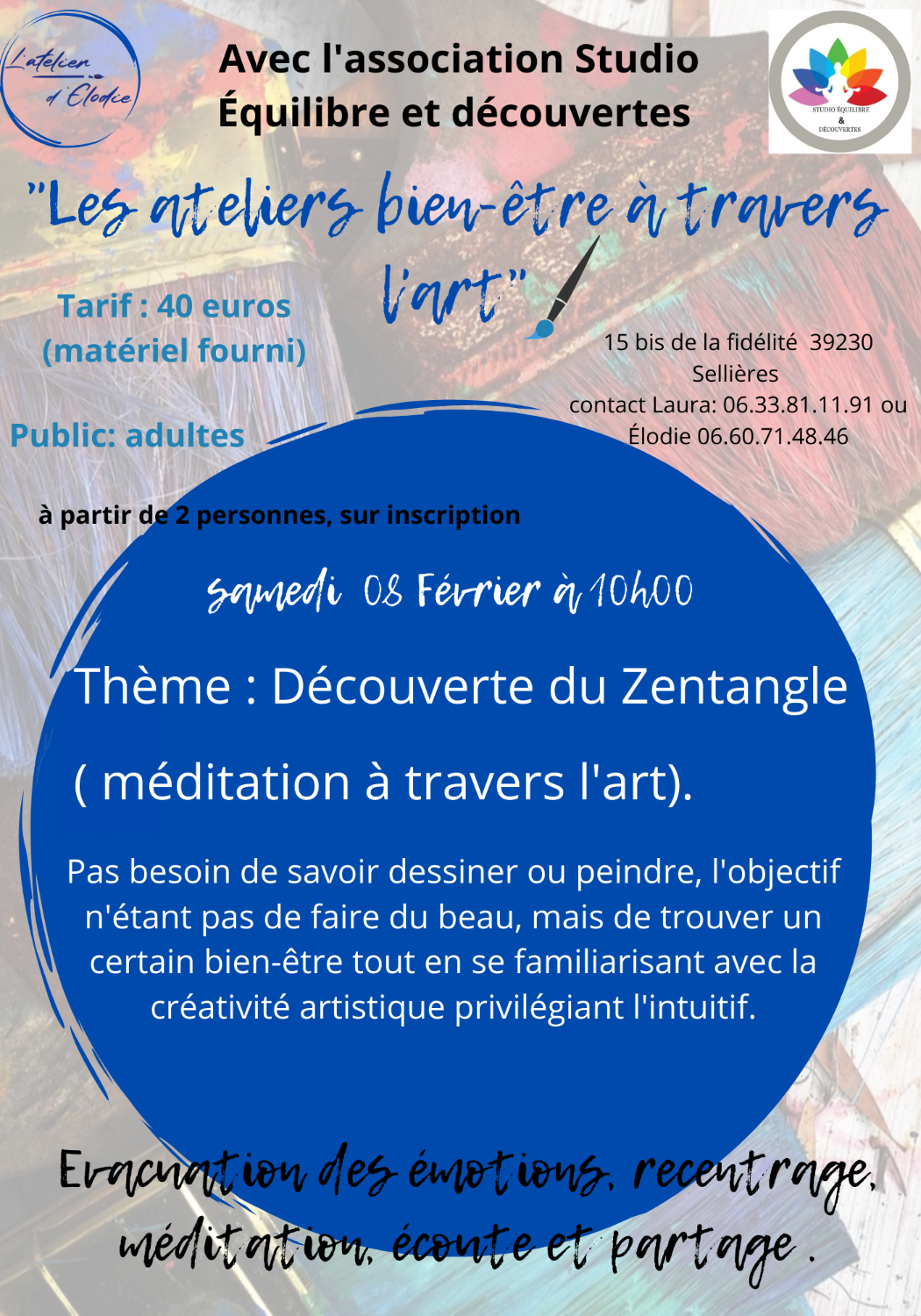 Les ateliers bien-être à travers l'art