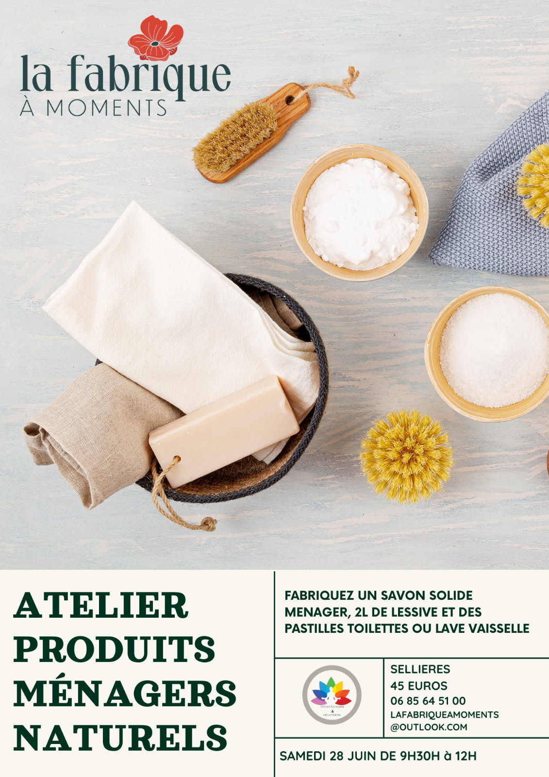 Atelier produits ménagers naturels