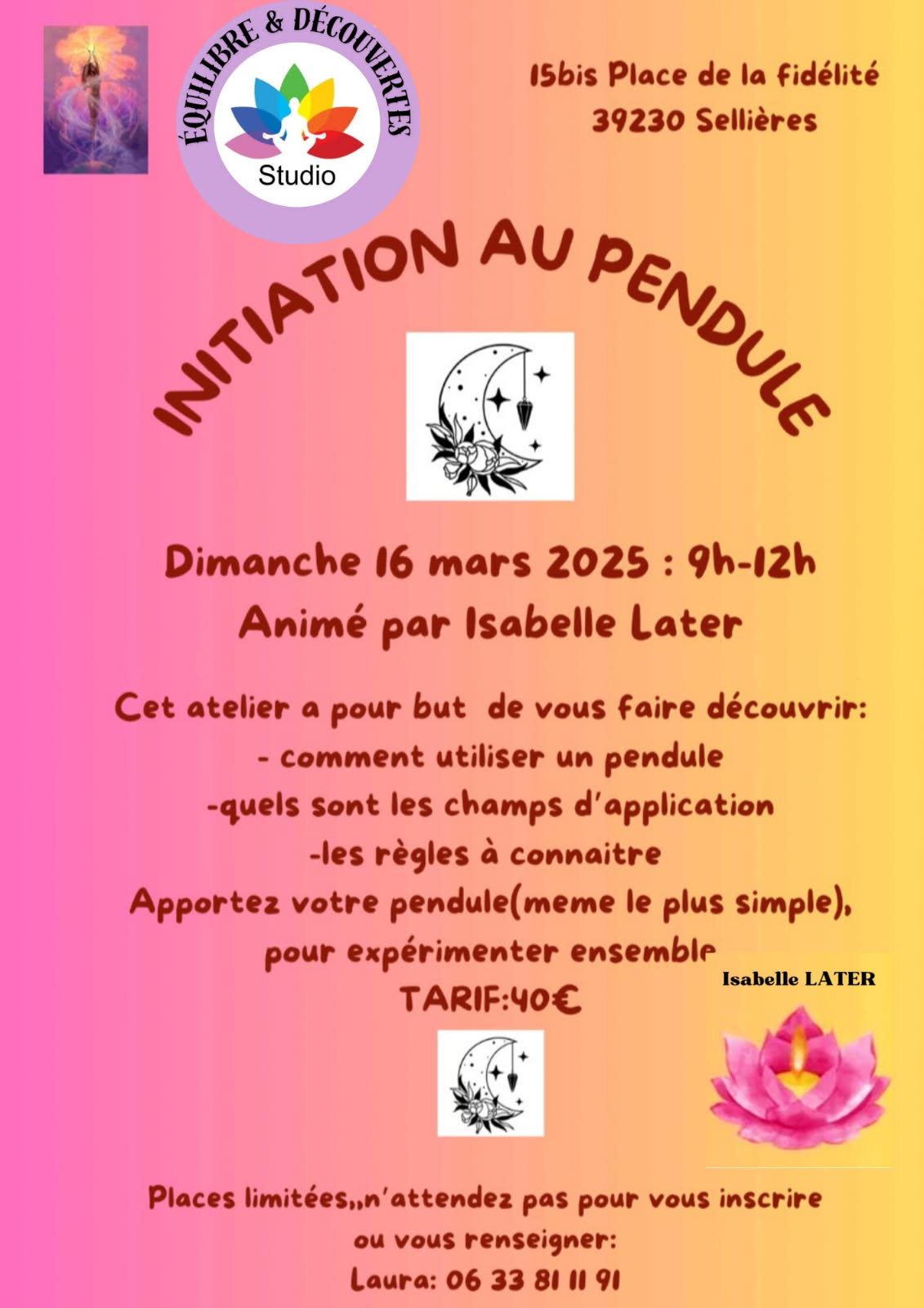 Initiation au pendule