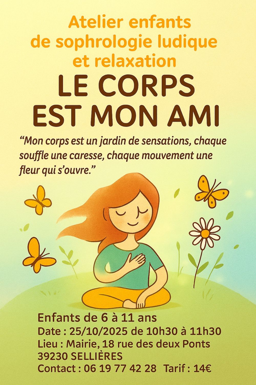 Atelier enfants sophro-ludique et relaxation
