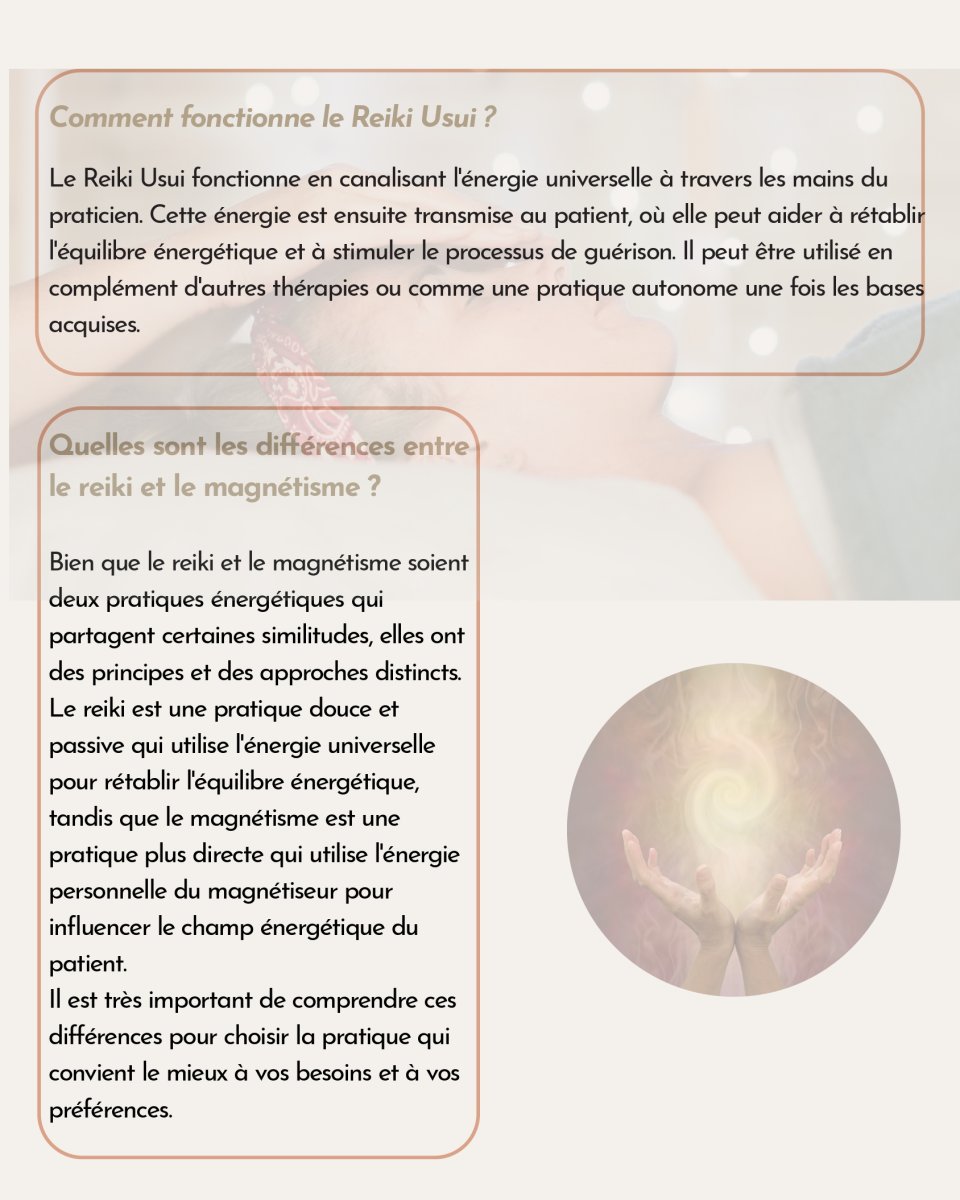 Fonctionnement Reiki