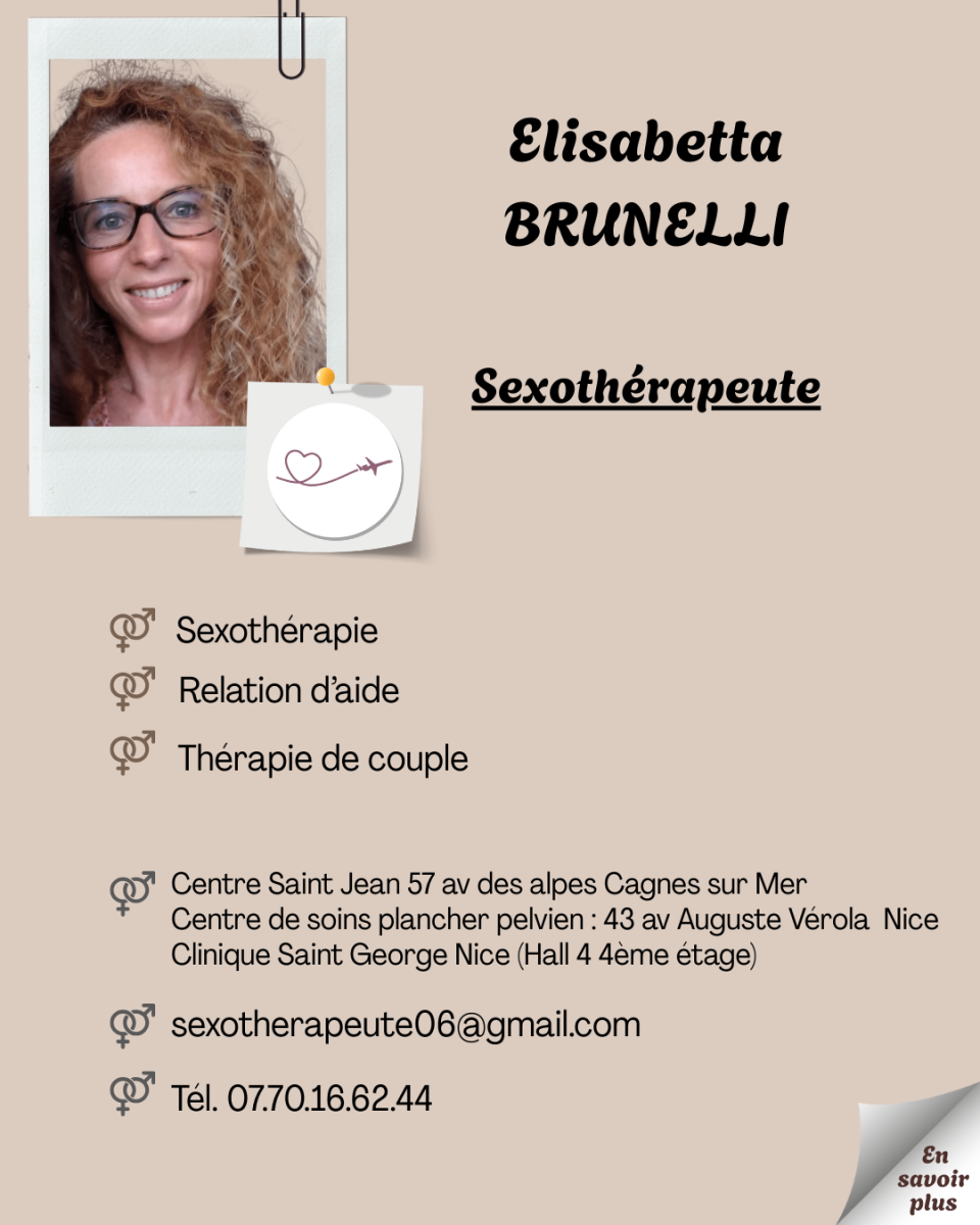 Fiche Elisabetta Brunelli Sexotherapeute