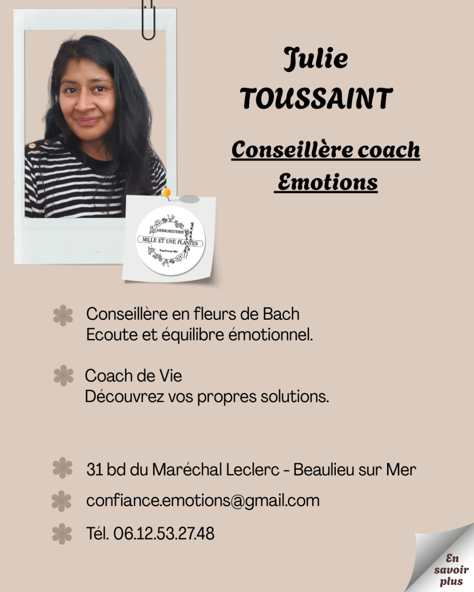 Fiche Julie Toussaint