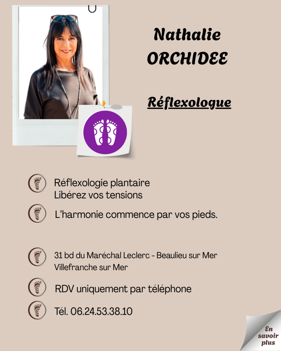 Fiche Orchidee Nathalie Reflexologue