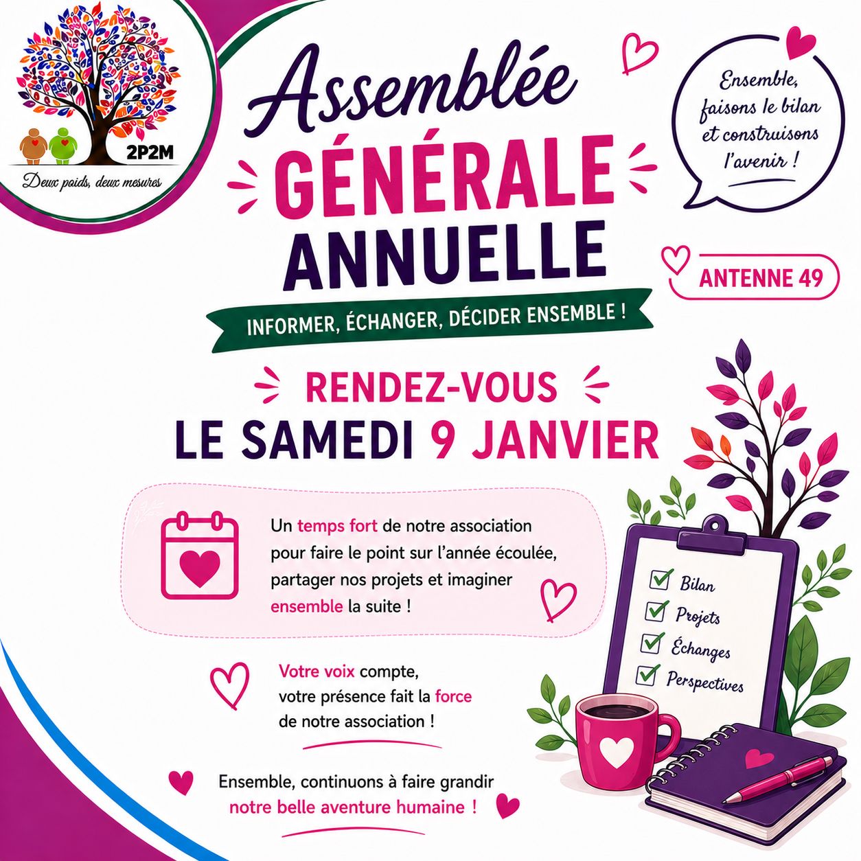 Assemblée Générale Annuelle et Galette